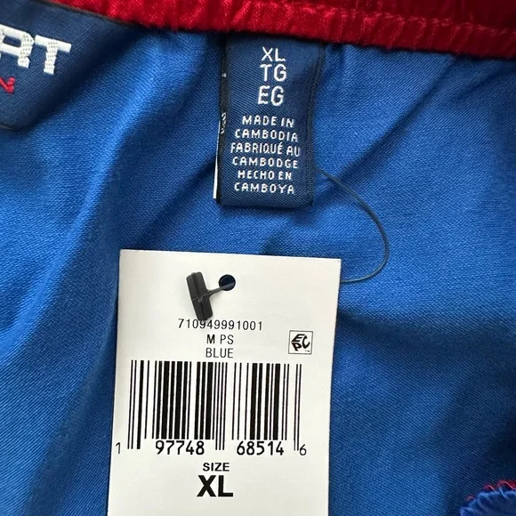 Polo Sport Polo Ball Satin Rugby 67 New York Jogger Pants PWing Men’s Size XL